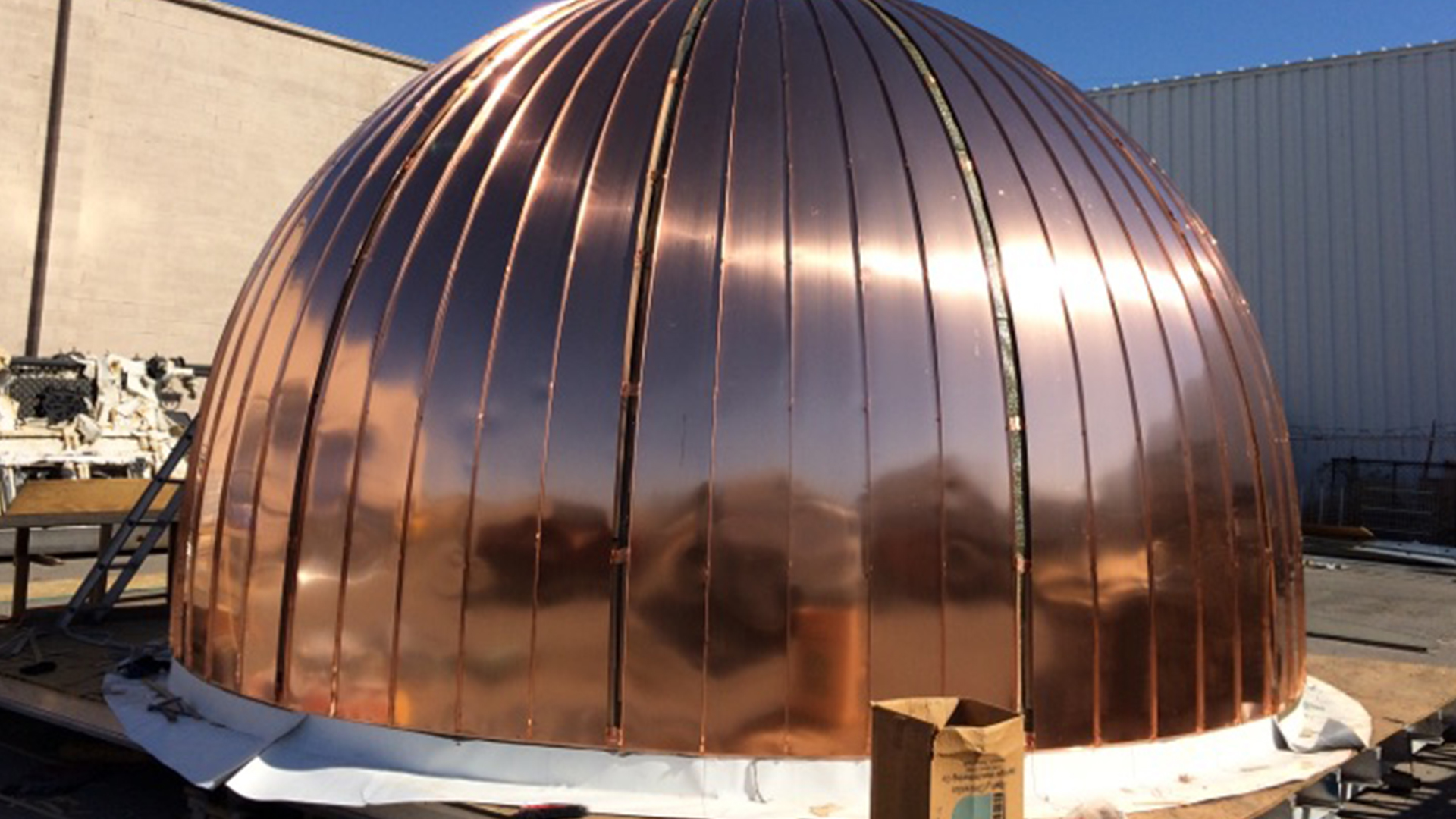 Çelik Kubbe Kaplama